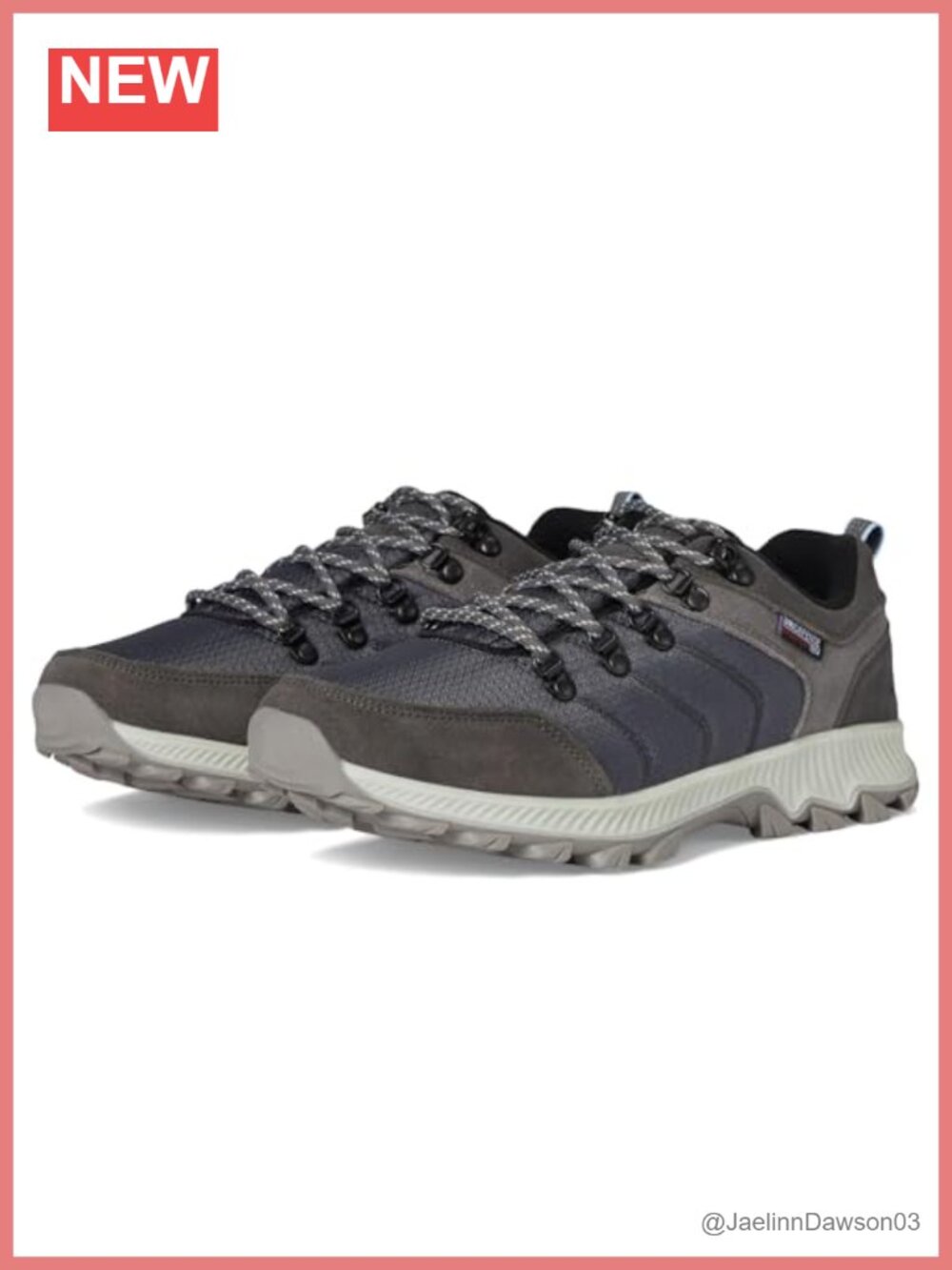 Waterproof Suede Hiking Boots Lace Up Winter Snow Boots Women's